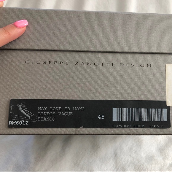 Giuseppe Zanotti Sneakers 45 - Picture 8 of 8